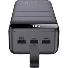 Mulvxkrg KRG02 Powerbank Çoklu Şarj Girişi 50.000 Mah Taşınabilir Dijital Göstergeli (Mulvix)