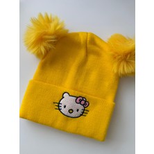 Bumelo Ponponlu Hello Kitty Çocuk Bere