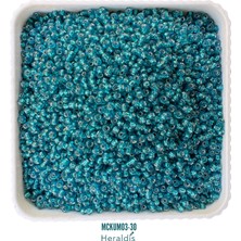 Heraldis 40 Gram Küçük Boy Kum Boncuğu 3 mm – Takı Yapım Boncuğu, Kolye ve Bileklik Için MCKUM03-30