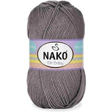 Nako Elit Baby (5 Adet) 10994 Açık Kahve Melanj Renk El Örgü Ipliği