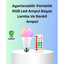 Marsilyan Rgbw Teknolojili Akıllı LED Ampul, Zamanlayıcılı