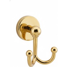 Tesitay Kanca Ikili Bornozluk Gold Renk