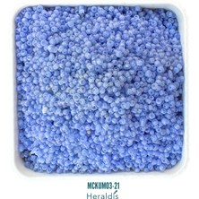 Heraldis 40 Gram Küçük Boy Kum Boncuğu 3 mm – Takı Yapım Boncuğu, Kolye ve Bileklik Için MCKUM03-21