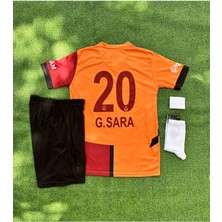 Alaturka Mix .g'.â.l.a.t.â.s.a.r.â.y 2024/25 Iç Saha Parçalı Gabriel S'a.r.a Çocuk Forması 4'lü Set