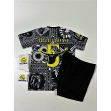 Alaturka Mix R.e.a.l M.a.d.r.i.d 2024/25 Jude Bellingham Özel Konsept Çocuk Forması 4'lü (Armalı-Pre Match)