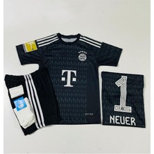 Alaturka Mix B.a.y.e.r.n/m.ü.n.i.h 2023/24 Yeni Sezon Manuel Neuer Kaleci Çocuk Forması 4'lü Set