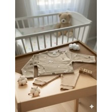 Kuzu Figürlü ve Battaniyeli Bebek Alt Üst Takım