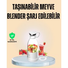 1200MAH Şarjlı, Hafif ve Pratik Taşınabilir Blender ( Lisinya )