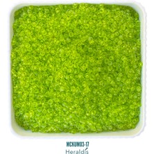 Heraldis 40 Gram Küçük Boy Kum Boncuğu 3 mm – Takı Yapım Boncuğu, Kolye ve Bileklik Için MCKUM03-17