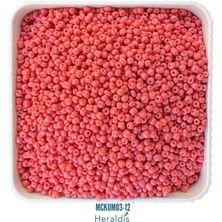 Heraldis 40 Gram Küçük Boy Kum Boncuğu 3 mm – Takı Yapım Boncuğu, Kolye ve Bileklik Için MCKUM03-12