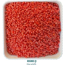 Heraldis 40 Gram Küçük Boy Kum Boncuğu 3 mm – Takı Yapım Boncuğu, Kolye ve Bileklik Için MCKUM03-10