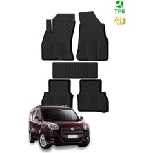 Hitaks Fiat Doblo 20102022 Arası Uyumlu Paspas Araca Özel Üretim 4d Havuzlu Oto Paspas