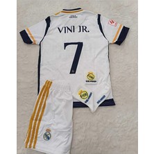 Alaturka Mix R.e.a.l.m.a.d.r.i.d 2023/2024 Yeni Sezon Vini Jr Çocuk Forması 4'lü Set (Armalı)