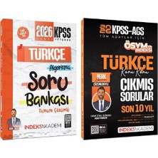 Anla Kazan Yayınları Indeks Akademi 2026 Kpss Türkçe Soru Bankası + Çıkmış Sorular 2 Li Set - Berk Ekici Indeks Akademi Yayıncılık