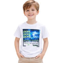 Heyoo Erkek Çocuk Günlük Kullanım %100 Pamuk T-Shirt