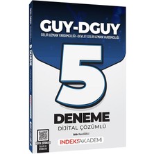 Indeks Akademi 2026 Guy-Dguy Gelir Uzman Yardımcılığı 5 Deneme Çözümlü - Murat Güzelli Indeks Akademi Yayıncılık