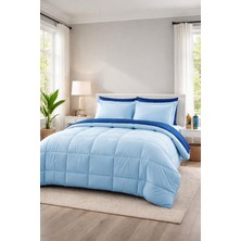 Özdilek Colormix Uyku Seti Çift Kişilik - Aqua/lacivert