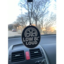 Serüven Dikiz Aynası Süsü – Low & Loud! - Çift Yönlü 3D Baskı, Plastik, Cam Çizmez