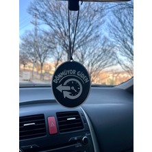 Serüven Dikiz Aynası Süsü – Dönmüyor Giden! - Çift Yönlü 3D Baskı, Plastik, Cam Çizmez