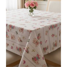 Ünal File Masa Örtüleri Yeni Model Şık Tasarım Masa Örtüsü Çicek Desenli