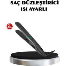 Zenvia Titanyum Kaplamalı Saç Düzleştirici – Nem Koruma Sensörü ZNV2025