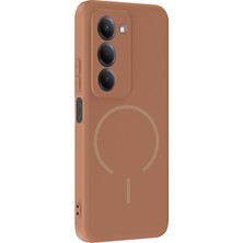 Teleplus Xiaomi Redmi 15 5g Kılıf Meta Pastel Manyetik Araç Tutucu Kılıf + Manyetik Araç Tutucu