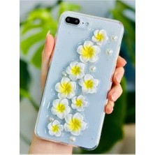 Storemax 7 Plus ve 8 Plus ile Uyumlu Sarı Çiçek 3D Oyuncak Tasarım Kılıf