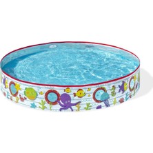 Bestway Desenli Eğlenceli Çocuk Havuzu ( 152X25CM ) 55029