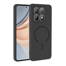 M.TK Moveteck Xiaomi Mi 14T Pro Kılıf Lansman Magsafe Kamera Korumalı Içi Kadife Yumuşak Renkli Silikon Mat His Süet Kapak