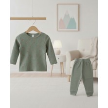 Ayıcık Figürlü ve Battaniyeli Bebek Altüst Takım