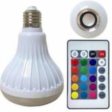 Zenvia Lamba Hoparlör Ampül Görünümlü Renk Değiştirebilen Android ve Ios Uyumlu ZNV2025