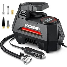 SanalAMCA Store Kobb KB180 12VOLT 150 Psi Ayarlanabilir Dijital Basınç Göstergeli Lastik Şişirme Pompası