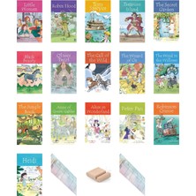 Türkiye İş Bankası Kültür Yayınları 8-13 Yaş Ingilizce Çocuk Klasikleri Hikaye Seti 16LI/ENGLISH Stories For Children + Telefon Tutucu