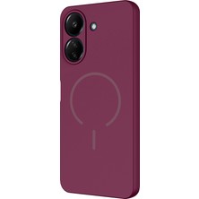 Teleplus Xiaomi Poco C65 Kılıf Meta Pastel Manyetik Araç Tutucu Kılıf + Manyetik Araç Tutucu