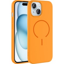 Teleplus iPhone 15 Kılıf Meta Pastel Manyetik Araç Tutucu Kılıf + Manyetik Araç Tutucu