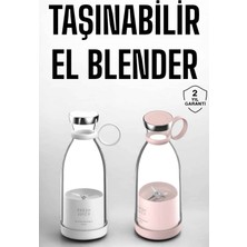 Zenvia El Blender Taşınabilir Meyve Blender Şarj Edilebilir Taşınabilir Blender Elektrikli Znv2