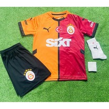 Alaturka Mix Galatasaray Isimsiz 5 Yıldızlı Yeni Sezon 2025.2026 Parçalı 4lü Set Forması