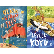 Mert Arık'ın Timaş Çocuk Yayınlarından Uzaya Giden Tren ve Leylek Köyü Ciltsiz Kitap