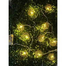 Horasan Ticaret 2 Metre Ay Yıldız LED Işık – Ev Içi Dekoratif Gün Işığı Aydınlatma