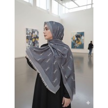Sevimia Scarf ithal Yün Ipek Şal A Kalite