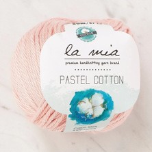 MiraLive La Mia Pastel Cotton Şeker Pembe El Örgü Ipi - L185 - 33952
