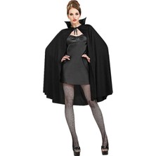 SHC4200 Bfs Nessiworld Siyah Renk Yakalı Halloween Pelerini 90 cm