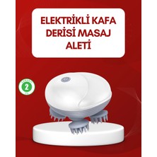 Marsilyan Su Geçirmez Elektrikli Kafa Masaj Cihazı Ipx7