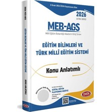 Data Yayınları Ags Ultra Serisi Eğitimin Temelleri - Türk Milli Eğitim Sistemi Konu Anlatımlı