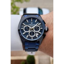 Daniel Klein Erkek Kol Saati Lacivert Kadran Çelik Kasa 3 ATM Suya Dayanıklı Standart Saat