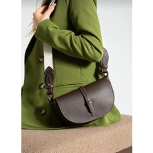 Özüm Takı Çanta Kadın  Kol ve Omuz Çantası Kahverengi