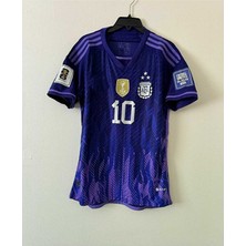 Alaturka Mix Arjantin 2022 Dünya Kupası Lionel Messi Deplasman Forması