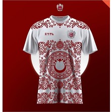 Alaturka Mix Türkiye Beyaz Bozkurt Forması (Ayna)