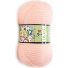 Nako Lüks Minnoş (5 Adet) 99054 Açık Yavru Ağzı Renk El Örgü Ipliği