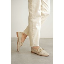 Mevese Kimo Kadın Bej Günlük Ayakkabı